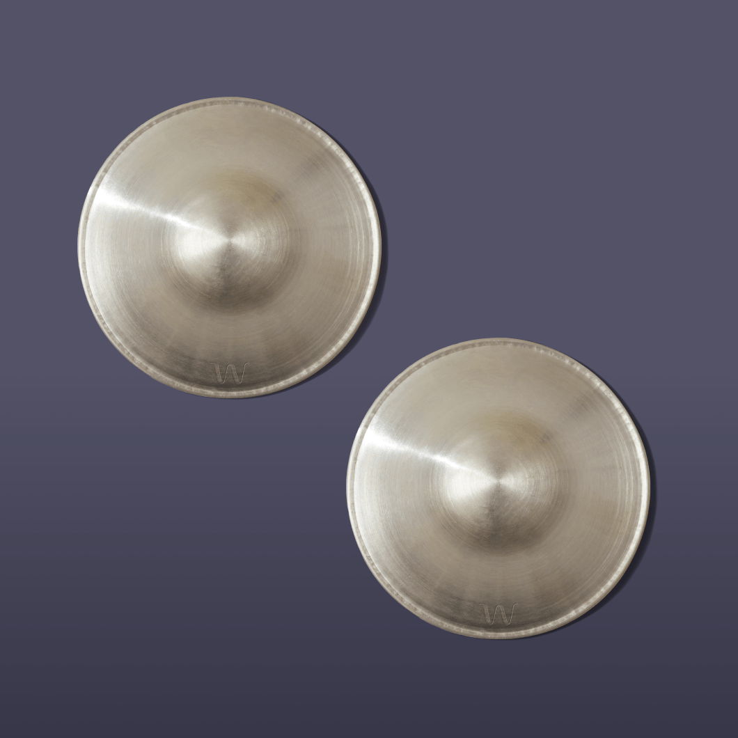 Silver Nursing Cups