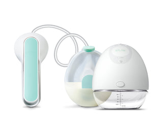 Elvie Wave and Elvie Pump products mages on a white background