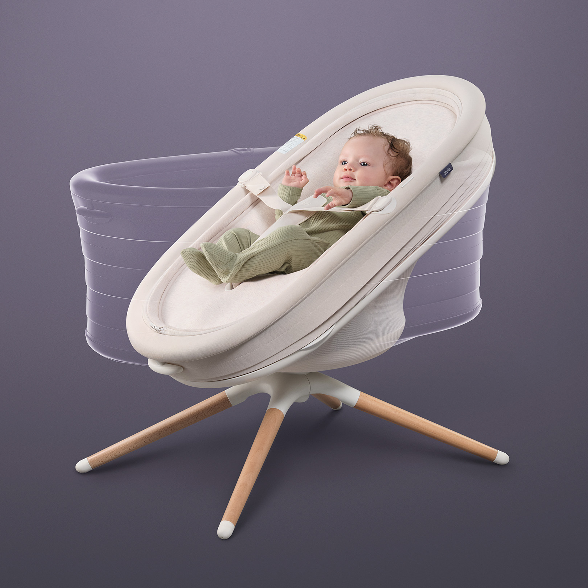 Rise All One Smart Bouncer & Bassinet